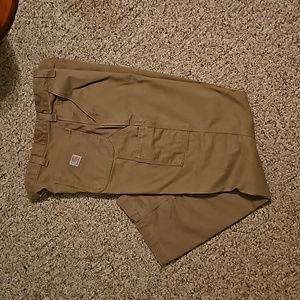 Carhartt mens pants size 40 x 30 B324-DKH 100% Cotton Made in Mexico